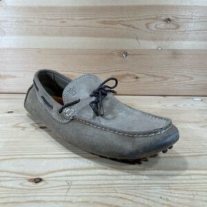 Massimo Dutti Driving Moccasins Shoes Men’s 8 EU 41 Tan/Brown Suede 265/95